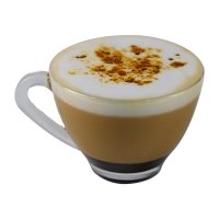 Heißer Longan Milchtee