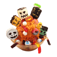 Halloween Spezial - Thai Milk Tea Snow Ice