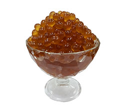Brauner Zucker Popping Boba